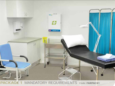 First Aid Room PACKAGE 1 MANDATORY REQUIREMENTS