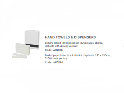 Hand Towels & Dispensers