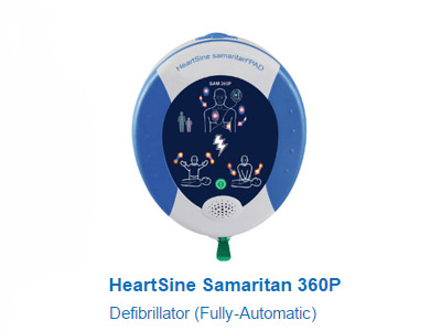 HeartSine Samaritan 360P Defibrillator (Fully-Automatic)